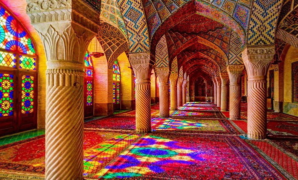 Pink mosque